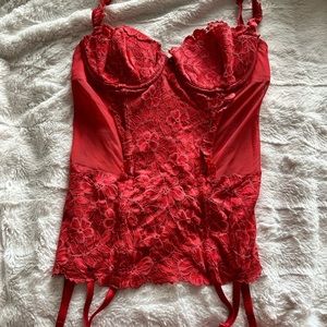 Vintage Victoria Secret Red Corset